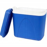 Przenośna turystyczna lodówka niebieska uchwyt na wkłady 24l