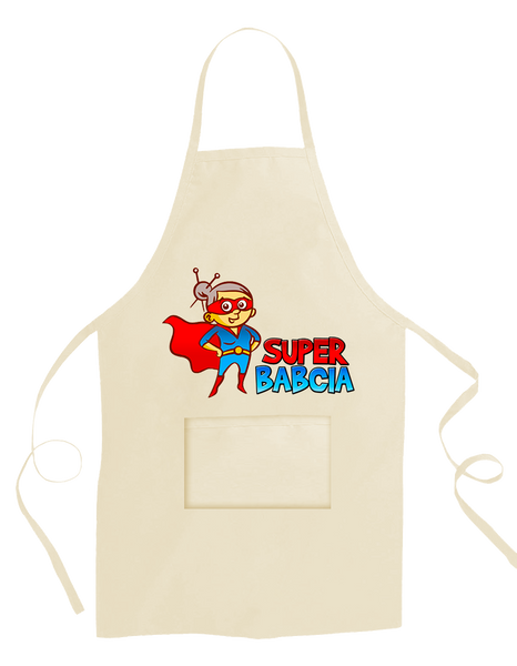 Fartuch Kuchenny Super Babcia zdjęcie 1