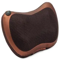 Masażer pleców poduszka masująca ciało plecy kark stopy + 2 zasilacze