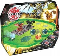 ZESTAW BAKUGAN BATTLE ARENA EVO LEONIDAS + FIGURKA I KARTY