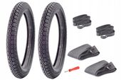 2x Opona Dętka Fartuch 3.00-18 18x3.00 WSK 125 SHL MZ Jawa CZ