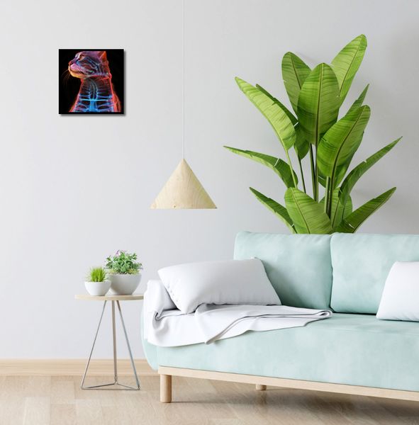 Plakat 30x30cm Anatomia Kota zdjęcie 4