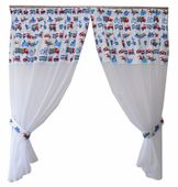 FIRANKA firana dziecięca auta cars city 400x160