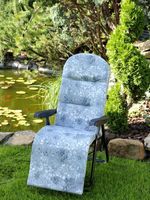 PODUCHA PODUSZKA NA LEŻAK FOTEL OGRODOWY MATERAC