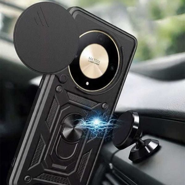 Spacecase Camring Honor Magic 6 Lite Black zdjęcie 6