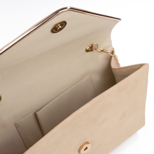 Alessio KOPERTÓWKA Zamszowa TOREBKA damska wizytowa WIECZOROWA na Arena.pl