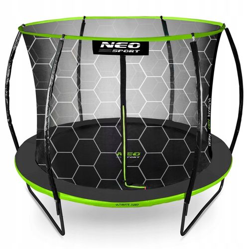 TRAMPOLINA OGRODOWA DLA DZIECI 252cm 8ft PREMIUM na Arena.pl