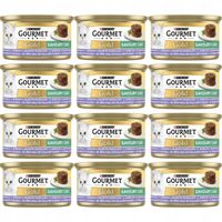Purina Gourmet Cake Mokra karma dla kotów z jagnięciną i fasolą 85 g x12szt