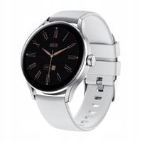QCY Elite Gold Zegarek Sportowy Smartwatch Wodoodporny IPX8 AMOLED Srebrny