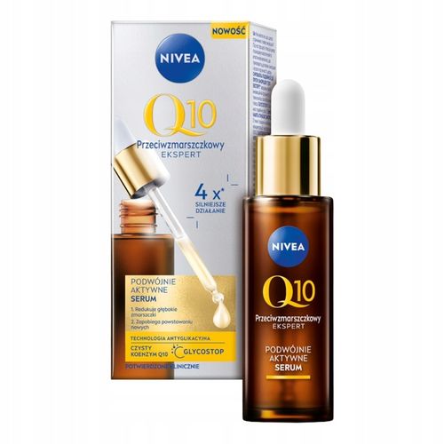 NIVEA Q10 PRZECIWZMARSZCZKOWY EKSPERT PODWÓJNIE AKTYWNE SERUM 30 ml na Arena.pl