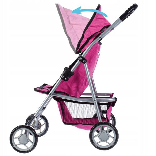 SPACERÓWKA WÓZEK DLA LALEK SPACEROWY SKŁADANY LEKKI STABLINY KSIĘŻNICZNA na Arena.pl