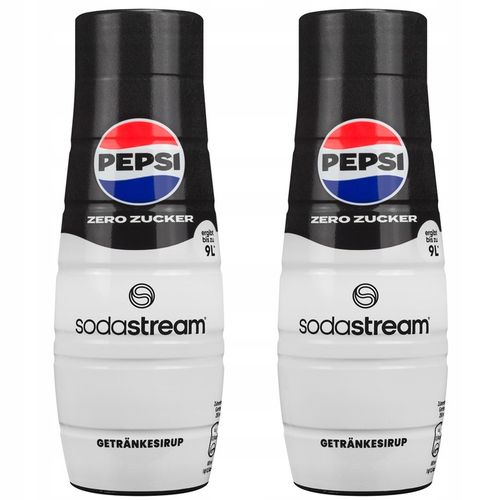 2x SYROP PEPSI MAX ZERO CUKRU SATURATOR SODASTREAM KONCENTRAT SOK DO WODY na Arena.pl
