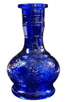Niebieski Dzban do Sziszy Średni Butla do Fajki Wodnej Wazon Nargile Hookah