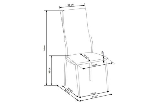 Krzesło K3 waniliowy na Arena.pl