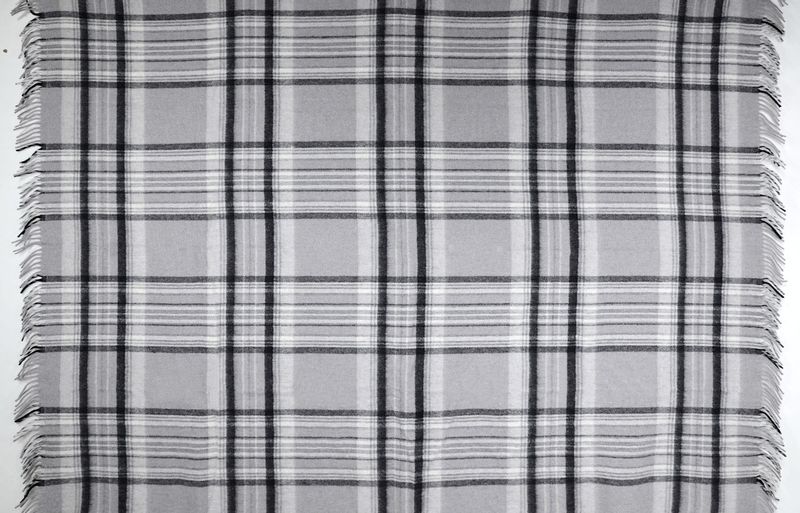 Koc Wełniany 150X200 Krata 18736 zdjęcie 5