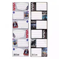 Naklejki Na Zeszyt Nasa A 25 Starpak 536028