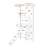 drabinka gimnastyczna Kombik 2 biały-drewno