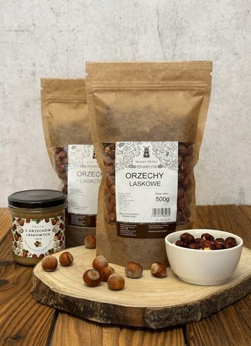 Pasta z orzechów laskowych 300 g - 100% orzechów, Bez Dodatków, na Arena.pl