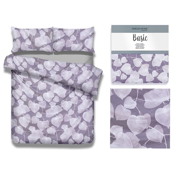 Pościel AmeliaHome BASIC LINDENDARK 200X200+80X802 zdjęcie 1