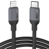 kabel do szybkiego ładowania iphone usb-c - lightning pd 20w 1m czarny