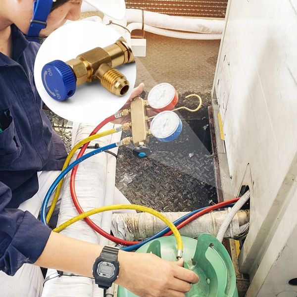 Zestaw zaworów napełniających R32 R410a R600 R134a zdjęcie 8