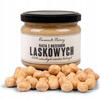 PASTA Z ORZECHÓW LASKOWYCH 100% - 300g - Rzemiosło Natury