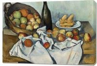 Obraz 100x70cm The Basket of Apples, Paul Cezanne Vintage do Salonu