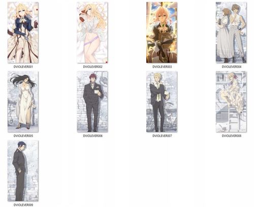 Dakimakura Violet Evergarden DO WYBORU 90x45 na Arena.pl