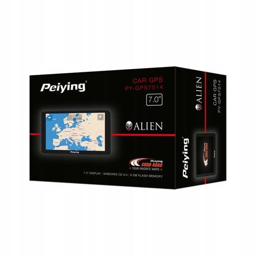Nawigacja samochodowa GPS 7" Peiying Alien PY-GPS7014 + Mapa EU na Arena.pl