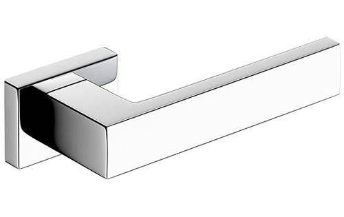 KLAMKA DRZWIOWA PREMIUM FOCUS RT CHROM POŁYSK zdjęcie 1