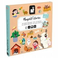 Magnetyczna układanka Zwierzęta domowe Magneti'stories 3 lata+, Janod