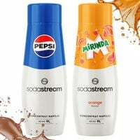 SYROP KONCENTRAT DO SATURATORA WODY SODASTREAM MIRINDA ORANGE PEPSI 440ML