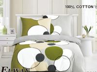 Pościel ELWAY satyna bawełniana 140x200cm KOŁA 5010