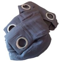 Półprzezroczyste Zasłony O Wyglądzie Lnu 132X240Cm