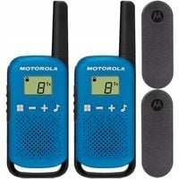 KRÓTKOFALÓWKI WALKIE TALKIE MOTOROLA Niebieskie T42 do 4 km!