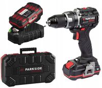 Akumulatorowa wiertarko Wkrętarka PARKSIDE 20V PERFORMANCE BATERIA WALIZKA