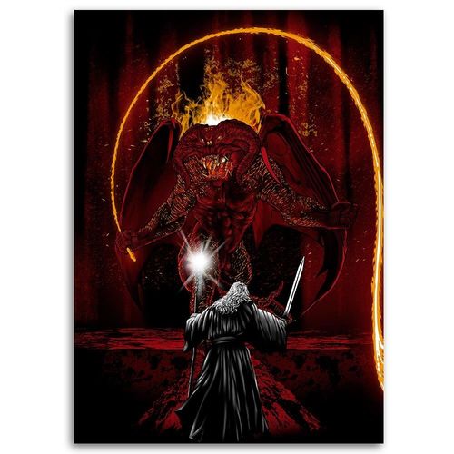 Deco Panel, Czarodziej i demon 40x60 na Arena.pl