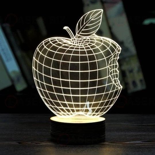 Lampa 3D z Akrylu dla Dzieci i Dorosłych zdjęcie 1