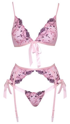 bra set embroidery l/xl na Arena.pl