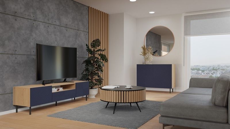 Komoda KAMA 2D/K ARISAN GRANAT zdjęcie 8