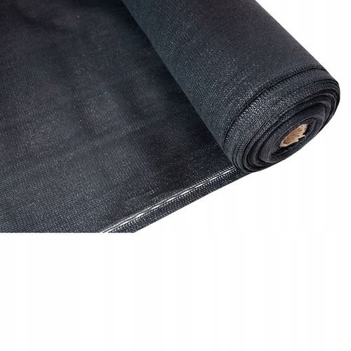 SIATKA CENIUJĄCA NA PŁOT 1,5X25M MASKUJĄCA GRAFIT na Arena.pl