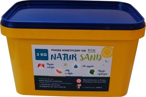 Piasek kinetyczny 3  kg NaturSand - polski piasek