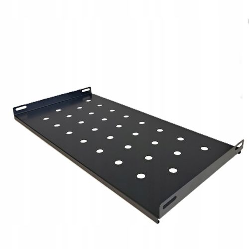 Półka stała RACK 19'' 1U 250mm, Netrack, czarna na Arena.pl
