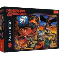 Puzzle 1000el Dungeons & Dragons. Hasbro 10739 Trefl