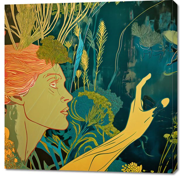 Obraz 100x100cm Wezwanie do Flory zdjęcie 1