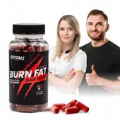 SPALACZ TŁUSZCZU Z BRZUCHA BURN FAT BLACK EDITION + GRATISY DO