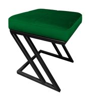 Pufa ZETA LOFT ławka taboret podnóżek metal MG25