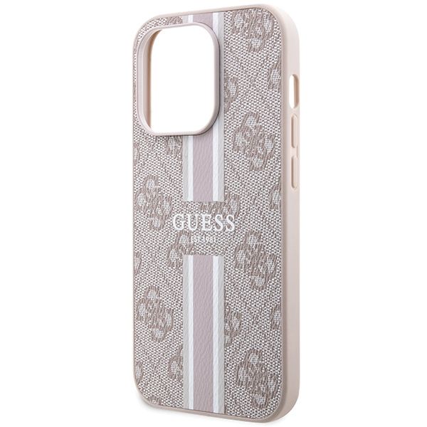 Etui Guess do iPhone 15 Pro, Różowy, MagSafe zdjęcie 6