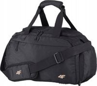 4F ZGRABNA TORBA TRENINGOWA Z KIESZENIĄ NA OBUWIE SPORTOWA CZARNA 9L U028