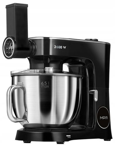 Robot planetarny kuchenny mikser szatkowanie 3w1 mocny 2600W MPM MRK-26 na Arena.pl